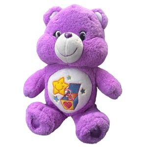 Care Bears Surprise Bear Purple Plush 2015 Jack in the Box Star 12 Inch Toy